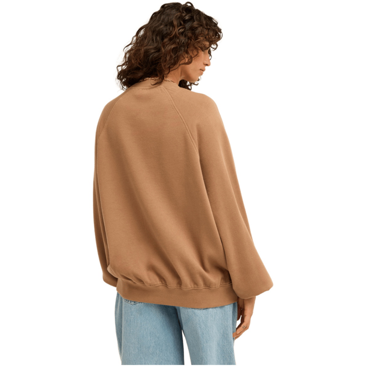 2026 Billabong Womens Cool Times Crew Sweatshirt EBJFT00186 - Sweet Earth